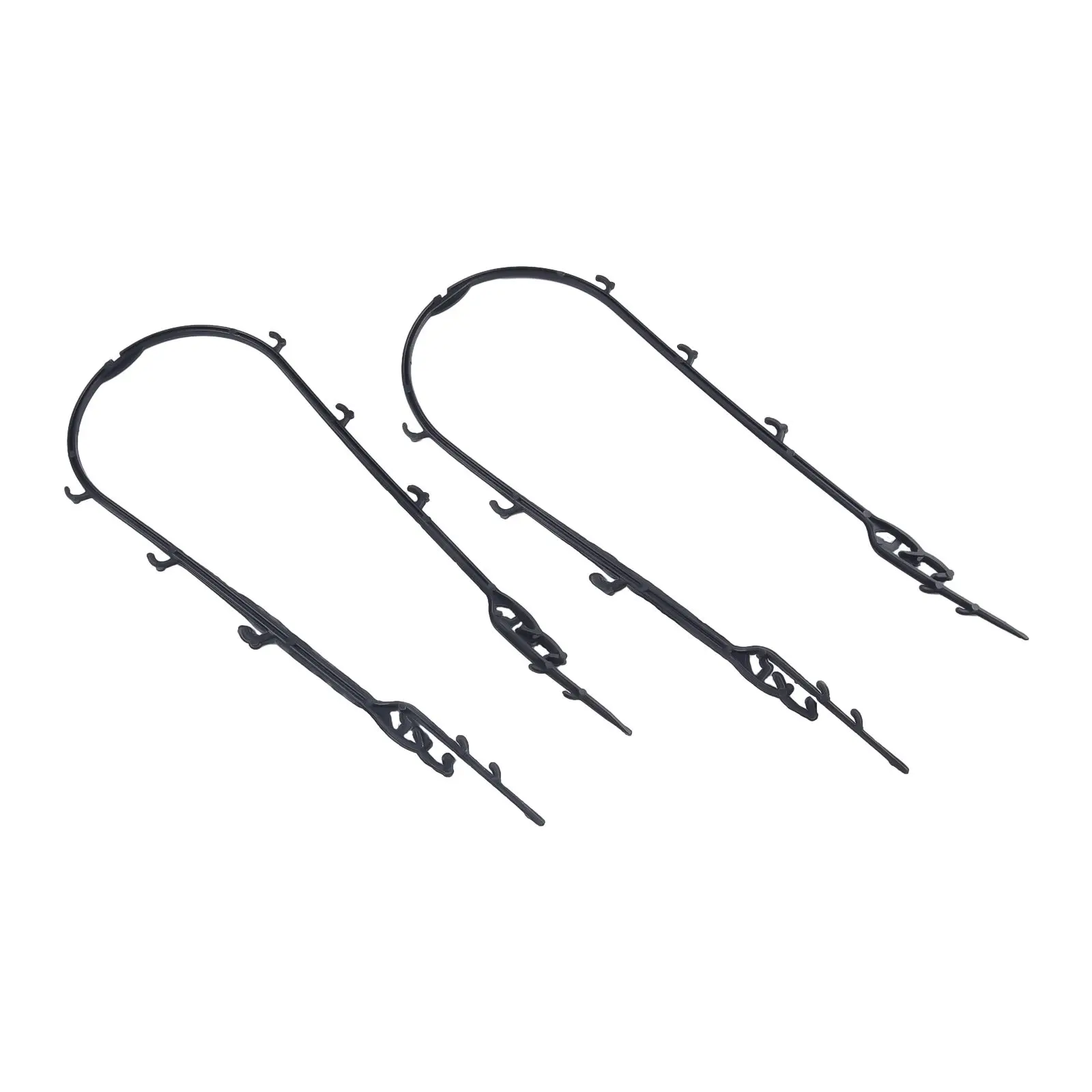 Plant Climbing Frame for Garden, treliça, tomates de plástico, simples e prático, 6pcs