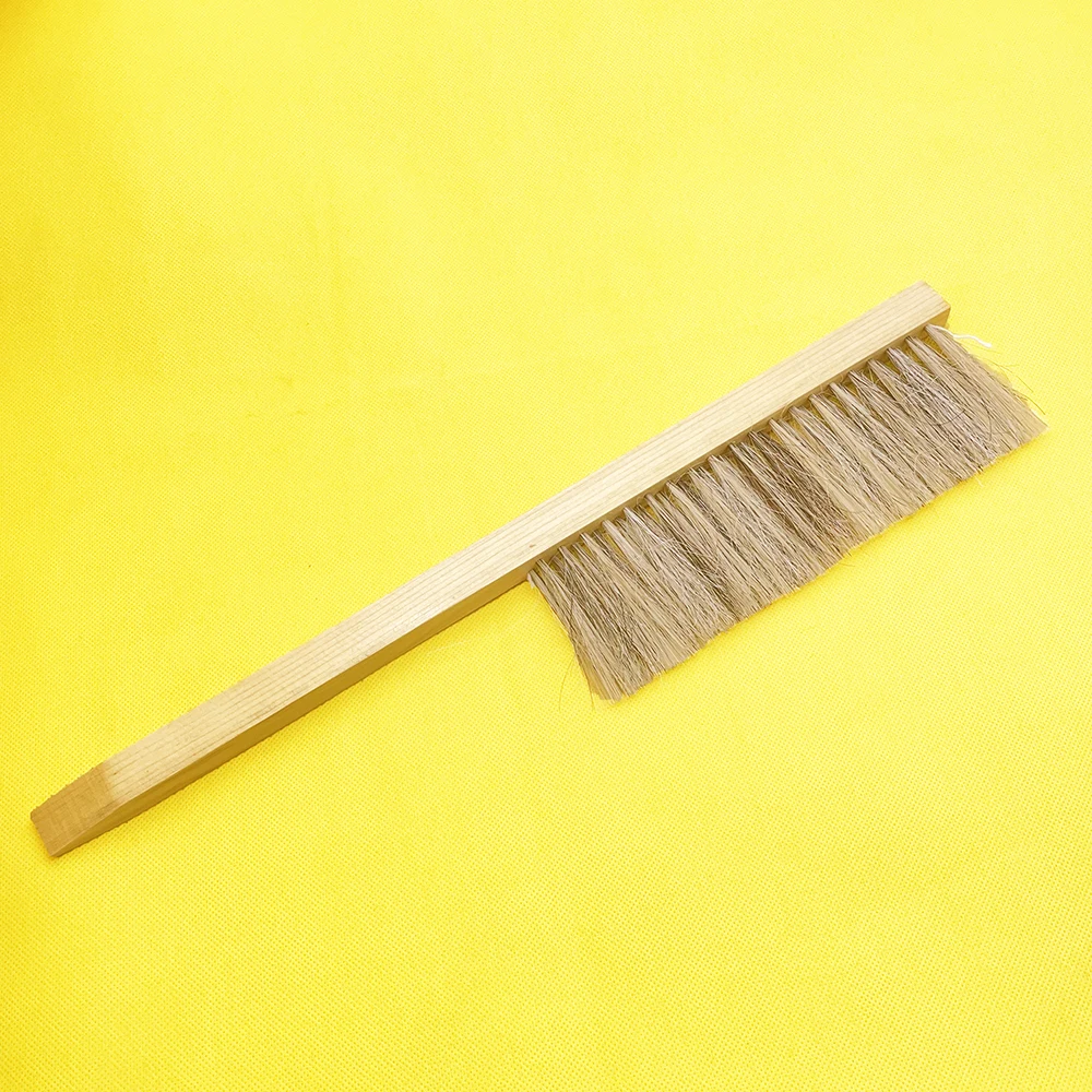 

3PCS Honeycomb Broom Sweeper One Row Bristle For Plastic Handle And Two Rows Bristle For Horsetail Wooden Handle Honey Collect