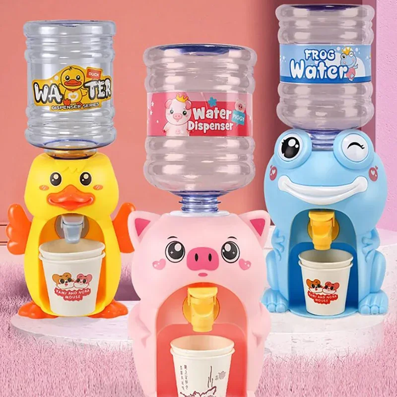 لغز الأطفال محاكاة موزع المطبخ المياه متعة لطيف عصير صغير آلة شرب الحليب أواني لعب هدايا الأطفال