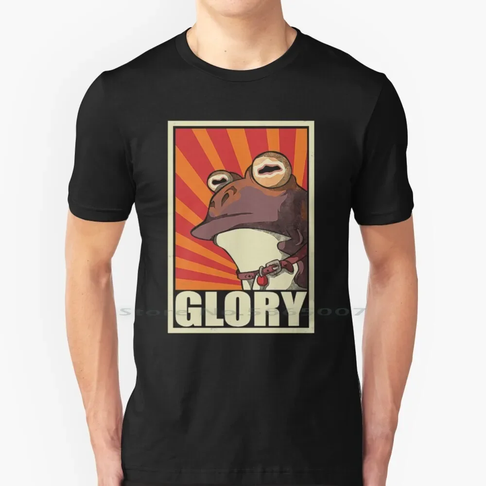 Glory! Vintage Shirt T Shirt 100% Cotton Animation Bendeerr Cartoon Fry Glory Hypnotoad Leela Tv Shows Zoidberg Big Size 6xl Tee