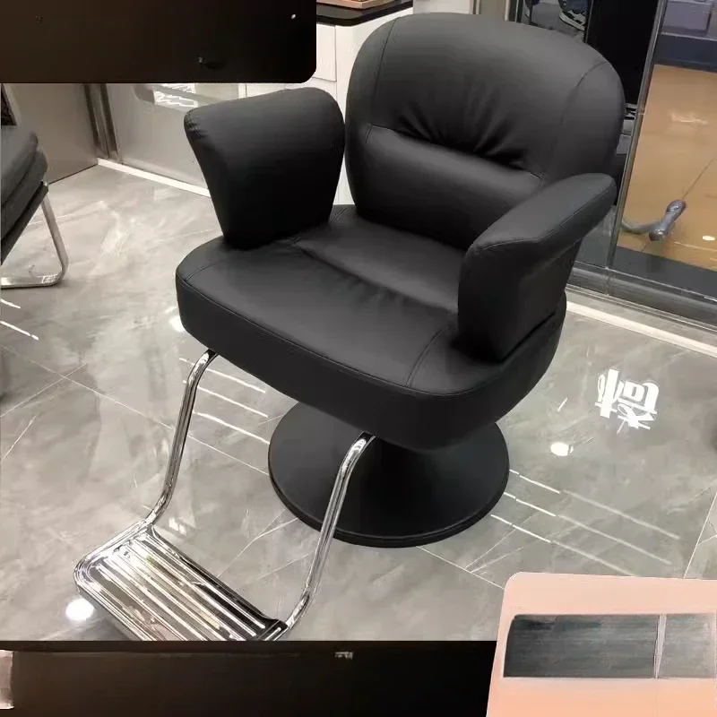 Internet celebrity barber shop chair hair salon hair salon special simple lift hair cutting seat beauty stool perm dyeing seat