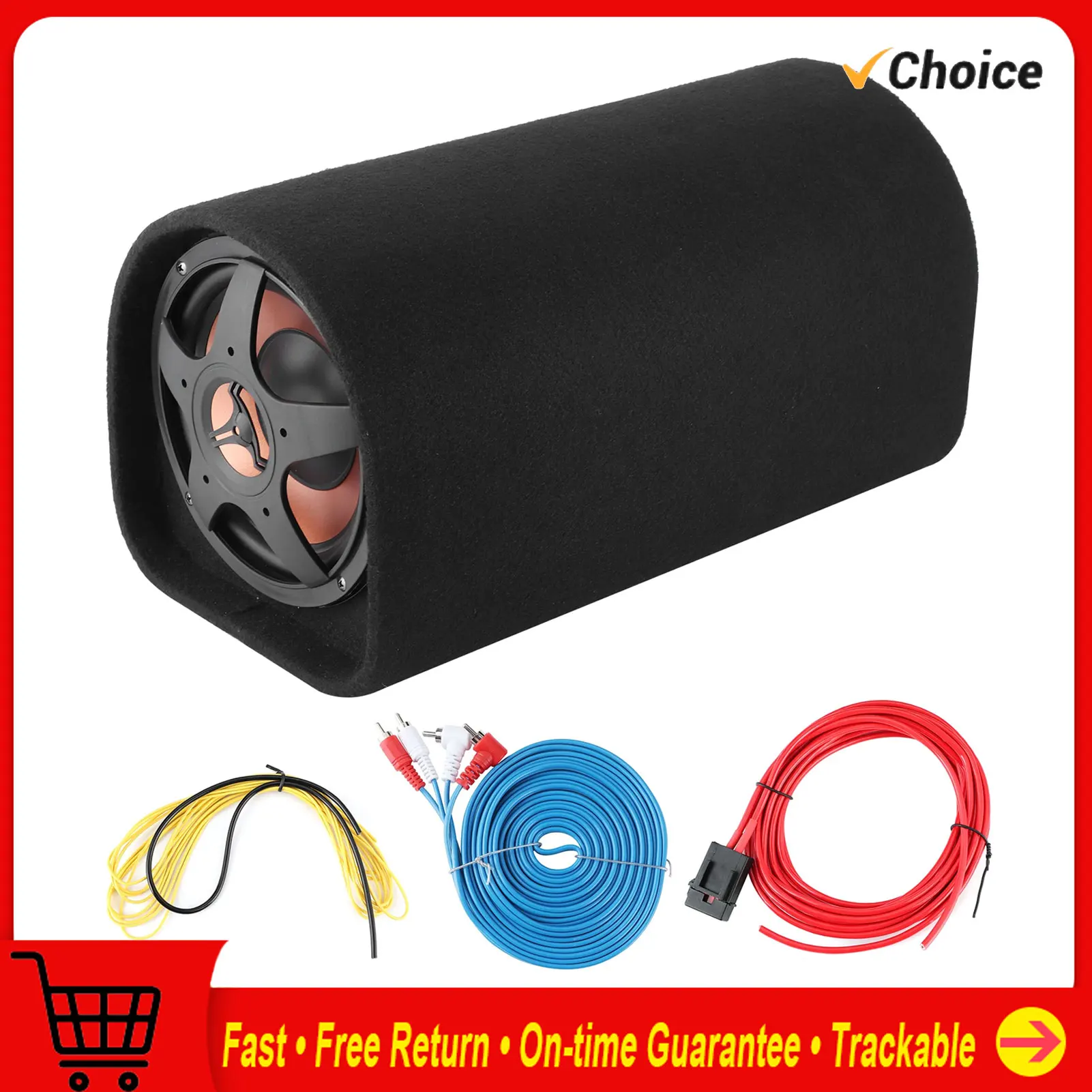 12V Car Subwoofer Car Bass Speakers Large Consumption Audio Modification Sound Amplifier