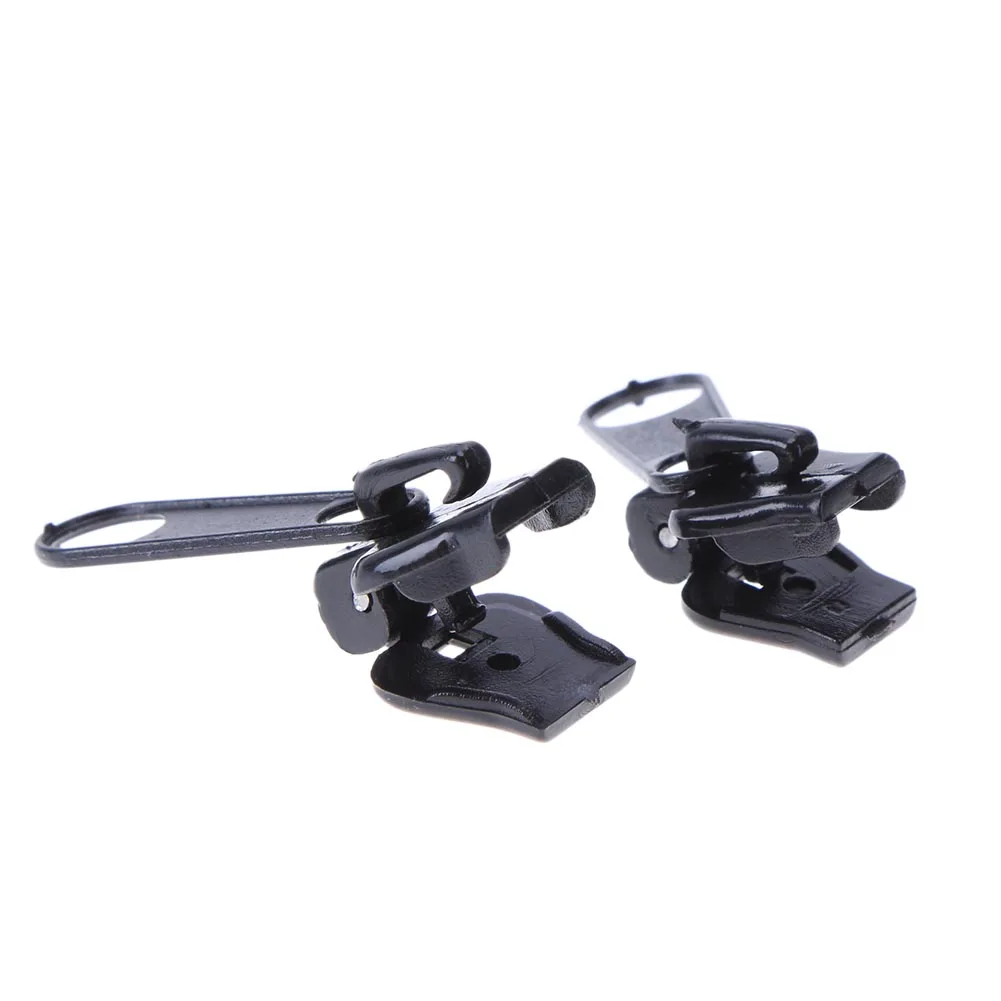 Deslizadores de cremallera universales, Kit de reparación de repuesto para tienda de campaña de cremallera, pantalones, ropa, accesorios de costura, 12-120 piezas