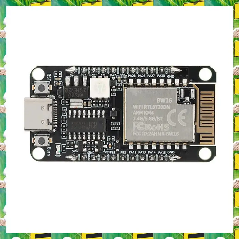 3C Electron BW16-Kit บอร์ดพัฒนา RTL8720DN Dual-Band Wi-Fi Low-Power Bluetooth BLE โมดูลอินเทอร์เฟซ Type-C, BW16-Kit Develo