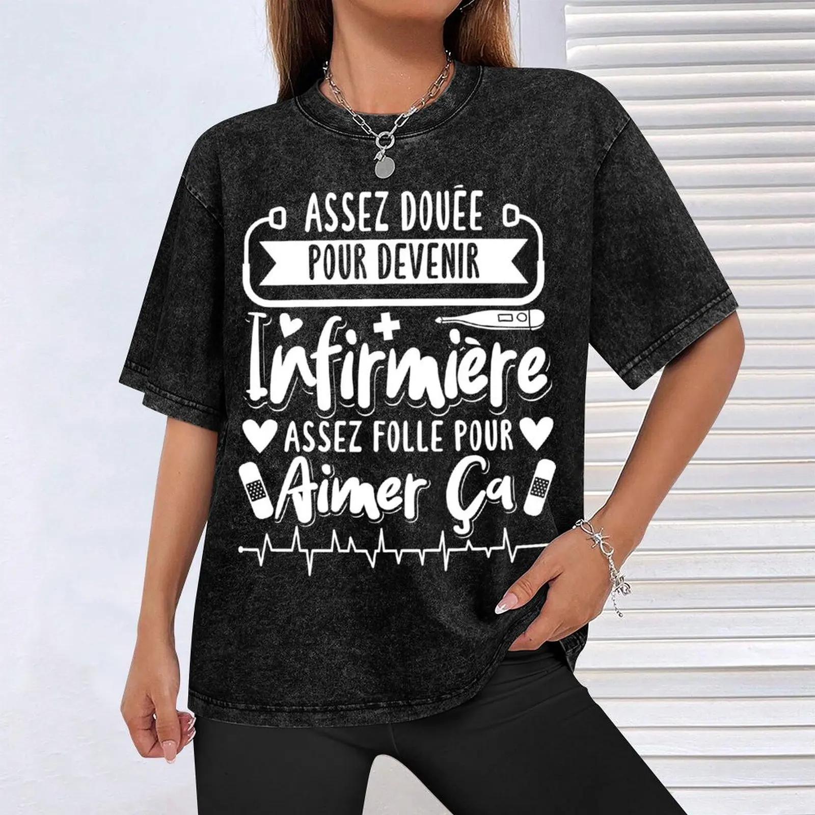 ممرضة الفكاهة هدية تي شيرت ملابس الصيف الأولاد الحيوان طباعة أنيمي التي شيرت عرق رجالي تي شيرت جرافيك حزمة #4