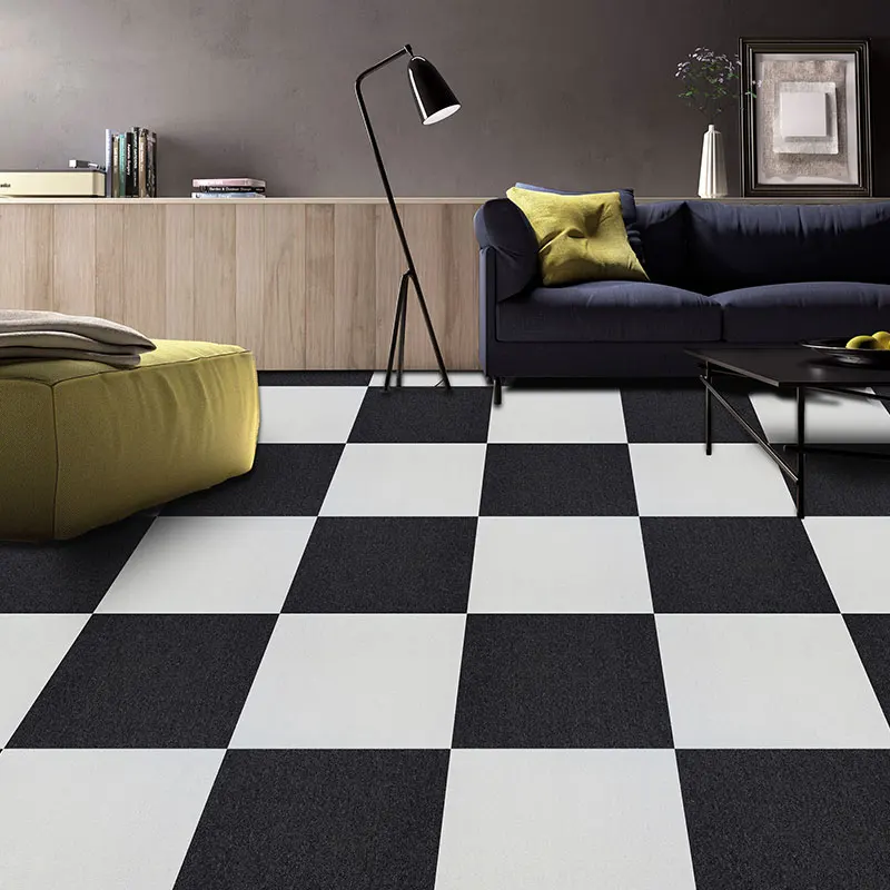 Acoustic Carpet Square Carpet Black And White Carpet Tiles Beijing Silverstone Unit Price/Piece