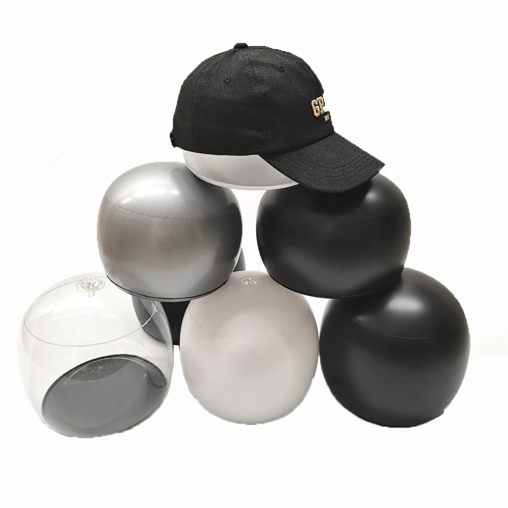 2pcs Hat Shaper for Baseball Caps & Beanies, Inflatable Cap Stand & Display Prop to Prevent Deformation