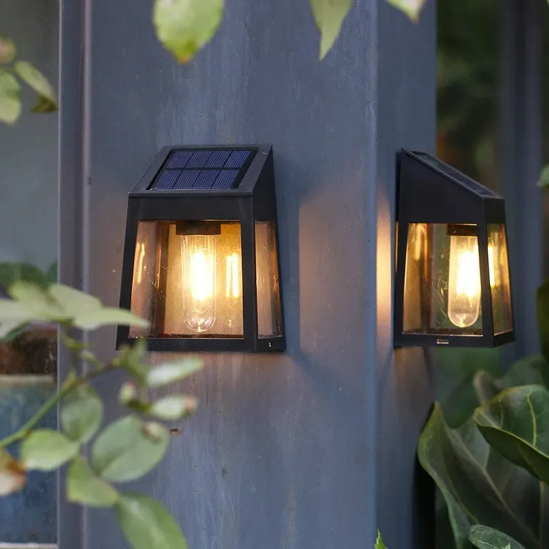 

Solar Outdoor Light Garden Sunlight Wall Lamp Home Villa Balcony Wall Light Terrace Decorative Atmosphere Lights Energy