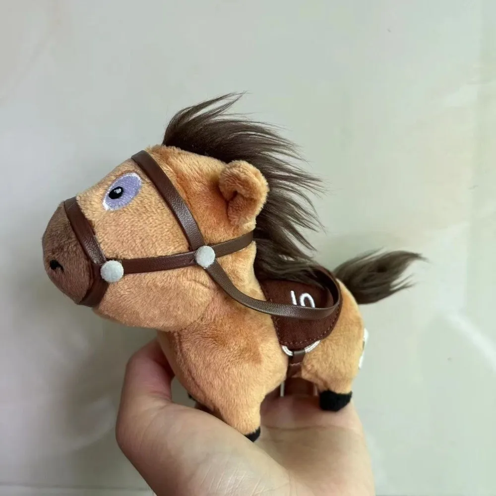 Mascote pônei saco pingente estilo chinês cavalo fofo chaveiro boa sorte 2026 ano do cavalo chaveiro de pelúcia