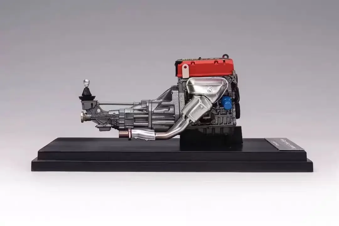 MH 1:18 Engine Finished Model R34 R35 S2000 EK9 FL5 FD2 EVO4 V6 AE86 W221 Standalone Engine Model