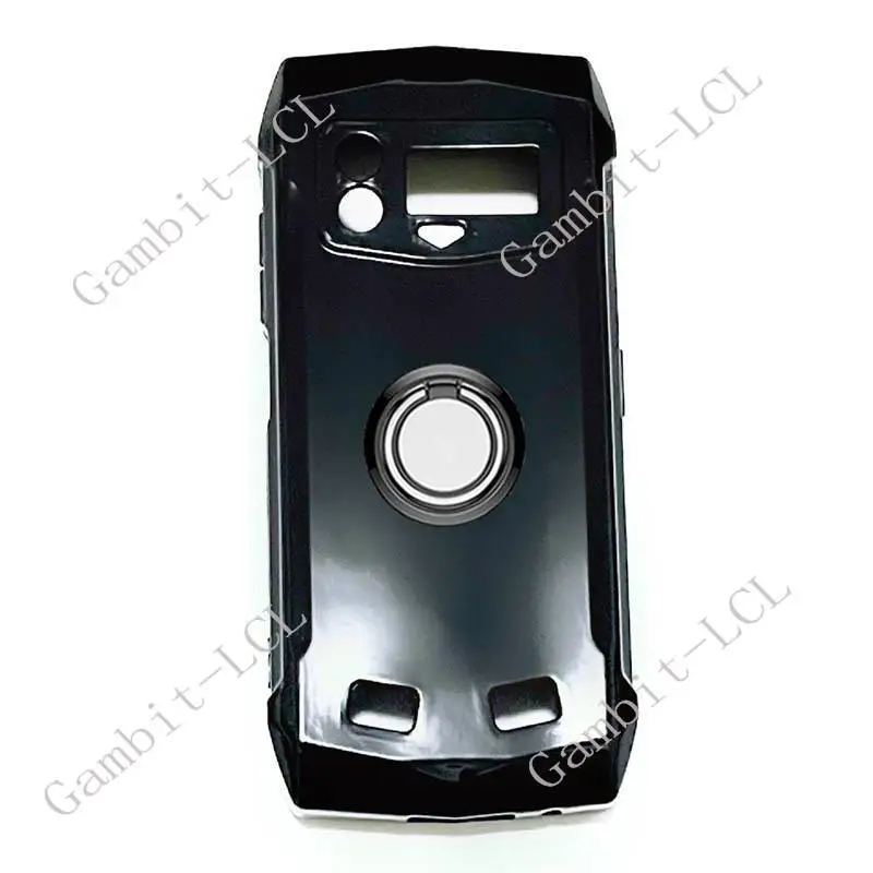 For Doogee Smini S Mini 4.5" 2023 Back Ring Holder Bracket Phone Case Smartphone TPU Soft Silicone Cover