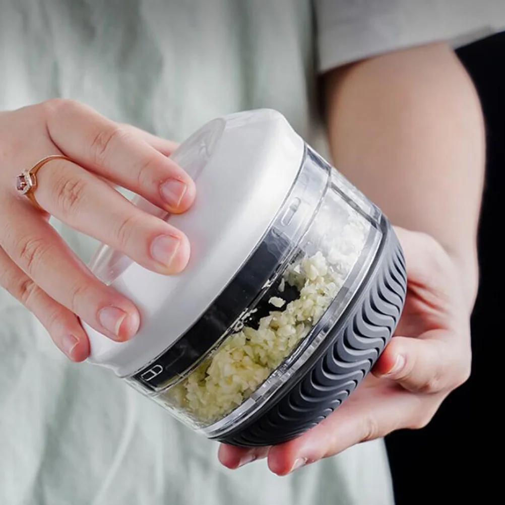 

1Pcs Manual Garlic Crusher Mini Home Garlic Masher Multipurpose Kitchen Grinder for Ginger Meat Vegetables Powder