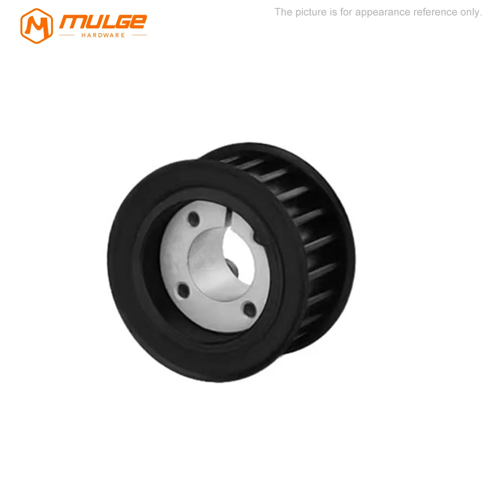 28T/30T/32T/34T/36Teeth HTD8M Timing Pulley With Keyless Bushing Bore 8-40mm HTD 8M Synchronous Wheel For Width 25mm 30mm Belt
