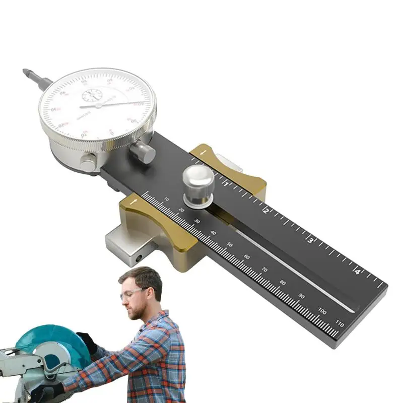 

Table Saw Alignment Gauge Adjustable Saw Dial Gauge Corrector Table Saw Gauge Basic Machinery Tool For Aligning And Calibrating