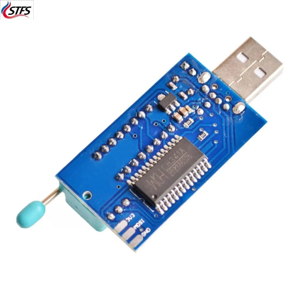 Плата Bios MX25L6405 W25Q64 USB-программатор ЖК-дисплей CH341 Программист для серий 24 25