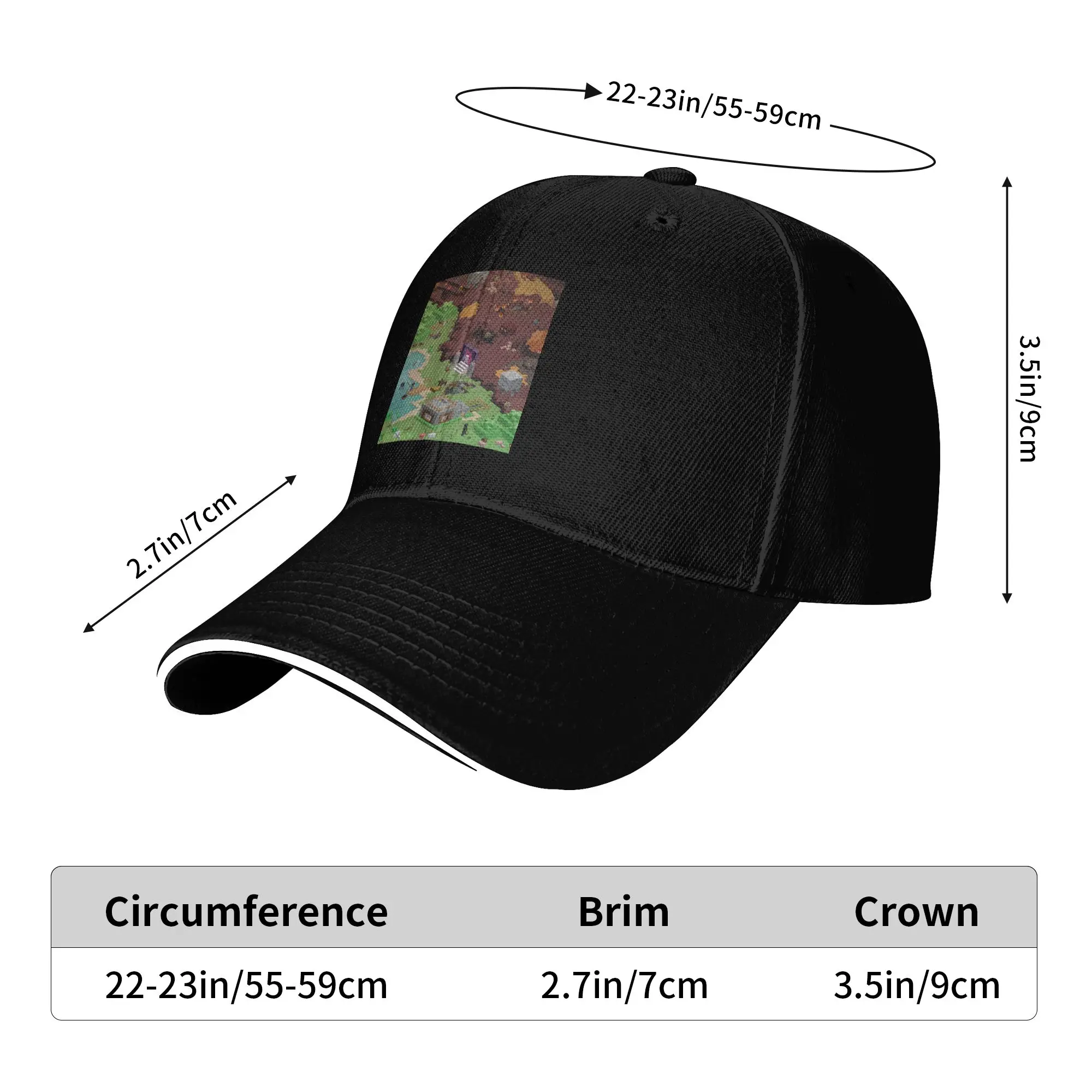 Exploring New Worlds Cap Casual Baseball Caps Adjustable Hat Hip Hop Summer Unisex Baseball Hats Customizable