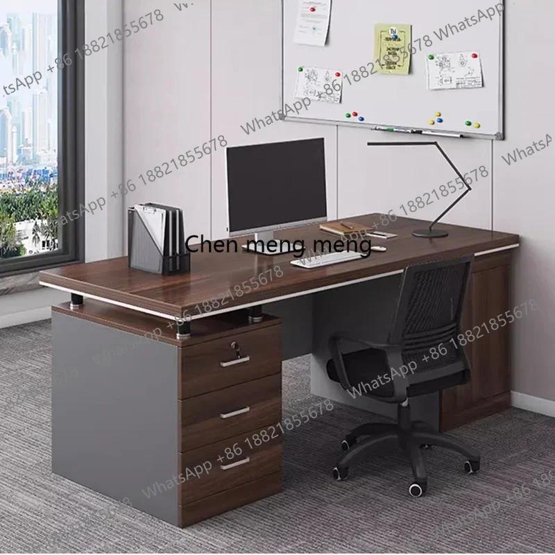 

Роскошный современный офисный стол, компьютерная конференция, портативное хранилище, офисный стол, полки, эстетическая мебель для отеля Mesas Escritorio