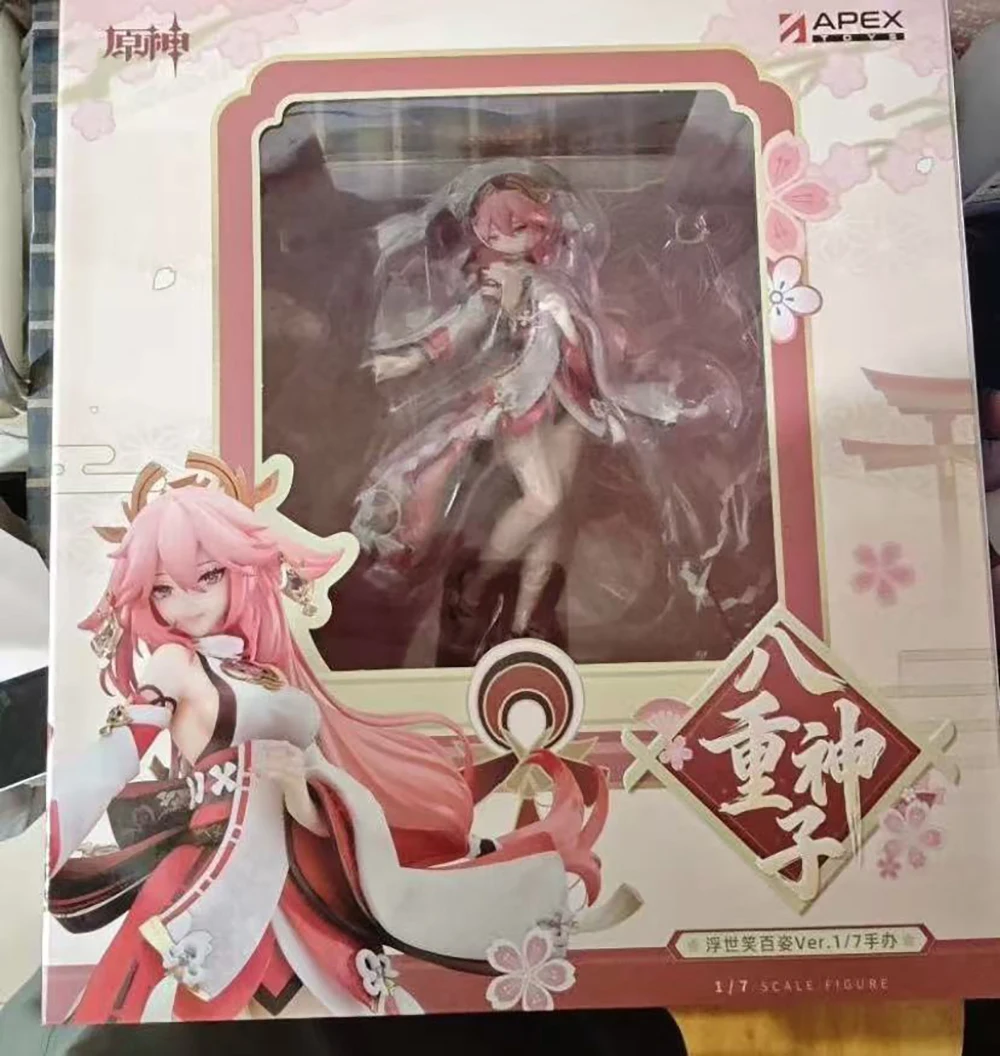 Figura de Anime 100% Original en Stock de Apex Innovation, Genshin Impact, Yae Miko, Figura de Cómic, Modelo de Decoración, Colección, Regalo