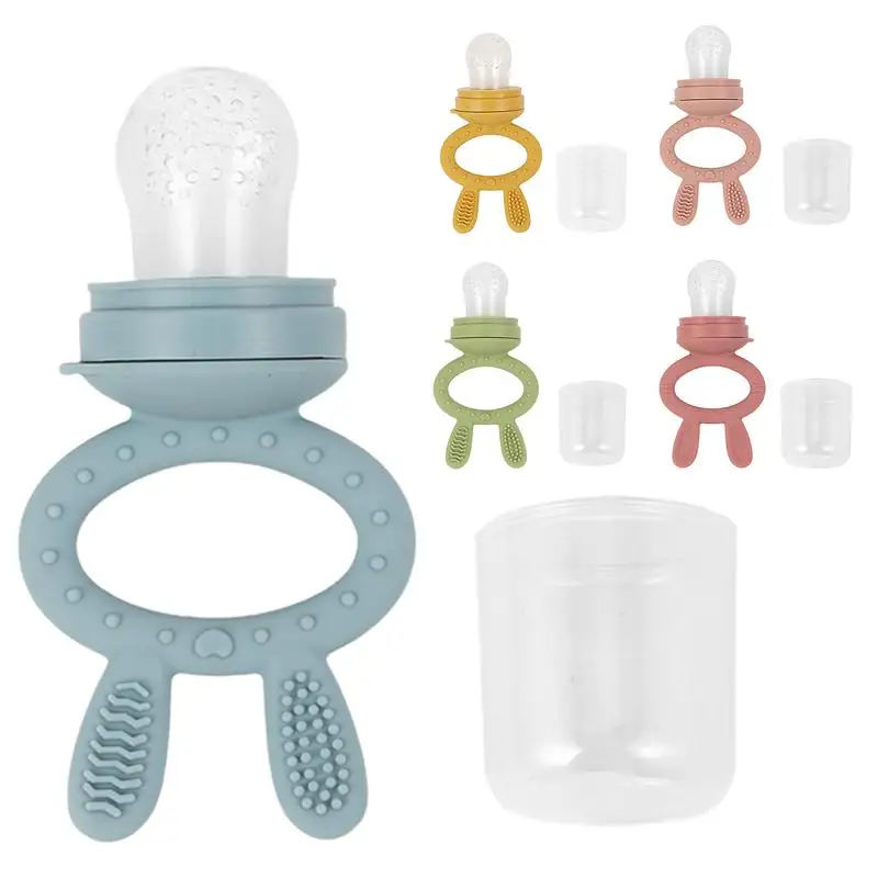 

Baby Food Feeder Silicone Fruit Teether Newborn Silicone Teething Toy Baby Food Feeding Juice Extractor baby Feeder Pacifier