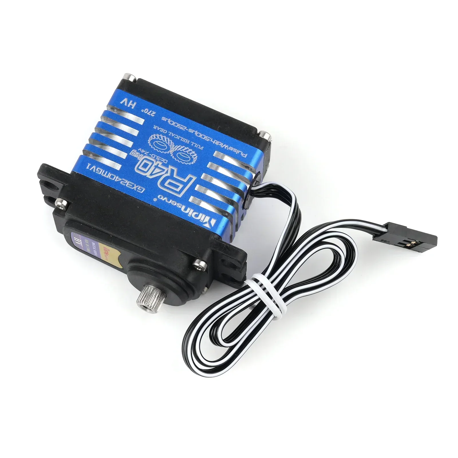 YP3240SMG 40KG Alto Torque Digital Servo Metal Gear IP68 à prova d'água para 1:8 1:10 RC Car Crawler Robot