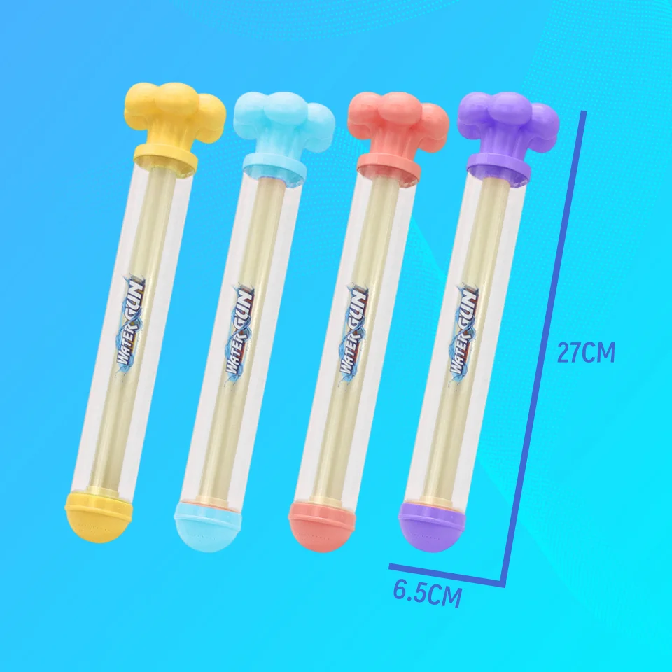 다채로운 멀티 노즐 물총 4개, 풀아웃 산란 물대포, 불꽃놀이 물총, 여름 물놀이 장난감