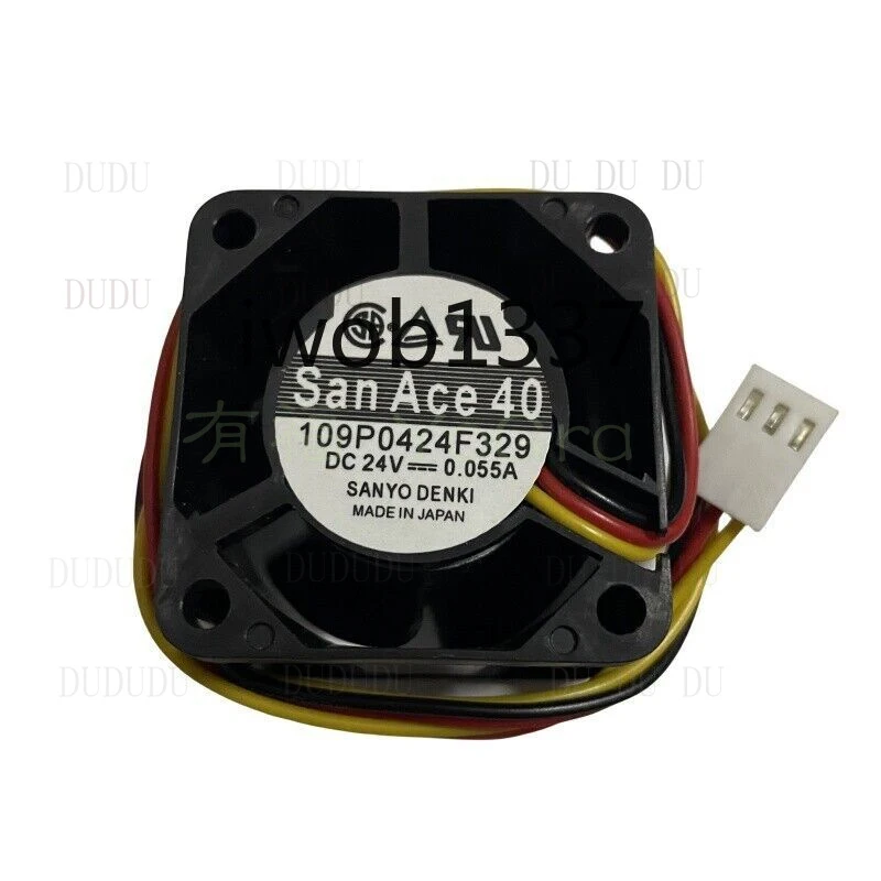 Z for New for 109P0424F329 24V 0.055A Authentic 40*40*28mm 3 LinesServer Cooling Fan