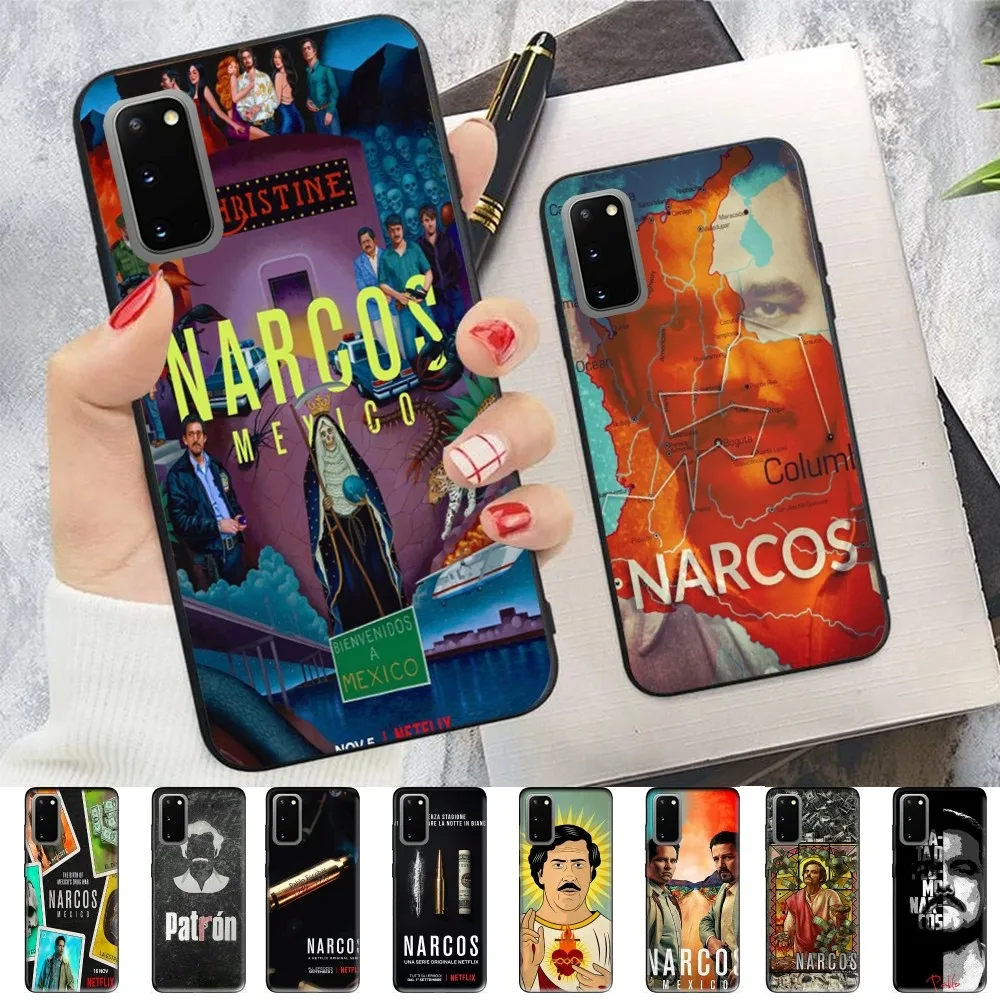 Narcos Phone Case For Samsung S 9 10 20 21 22 23 30 23plus lite Ultra FE S10lite Fundas