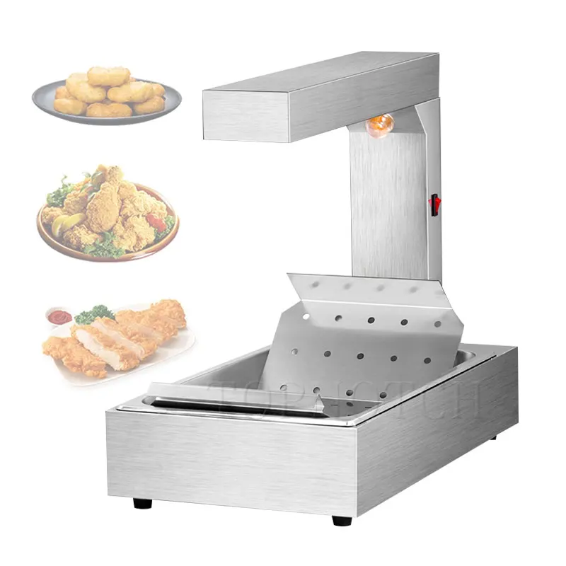 Electric Food Warmer French Fries Heat Preservation Machine Tabletop Fried Chicken Potato Chips Workstation