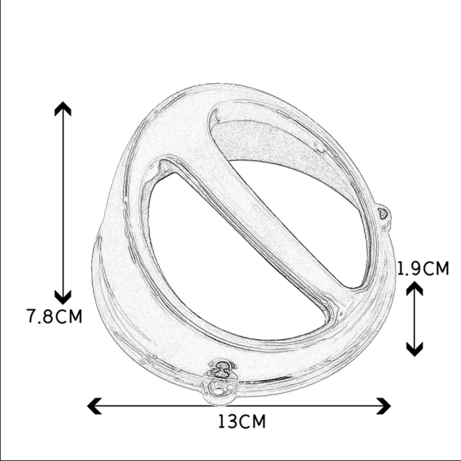 Motorcycle Air Scoop Cover Easy to Install Professional Engine Cooling System Motorbike Accessories for Jog50 90 Dio ZX Gy6 image 6