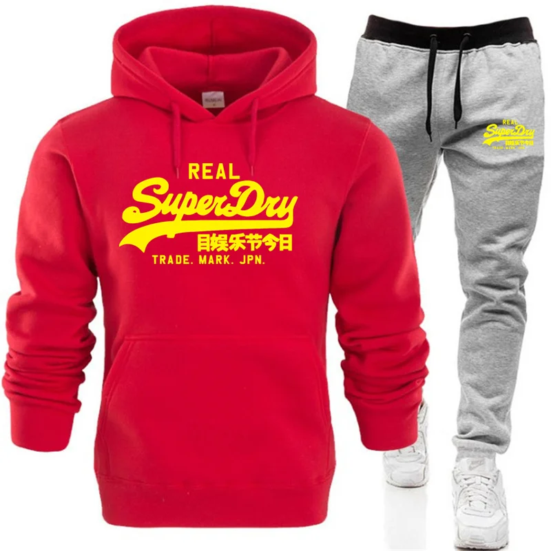 Hoodie Pants 2 Piece Sets Basketball Pullover Men’s Clothing Sweatshirt Tracksuit Women Sportswear Clothes for Men Tracksuit Men