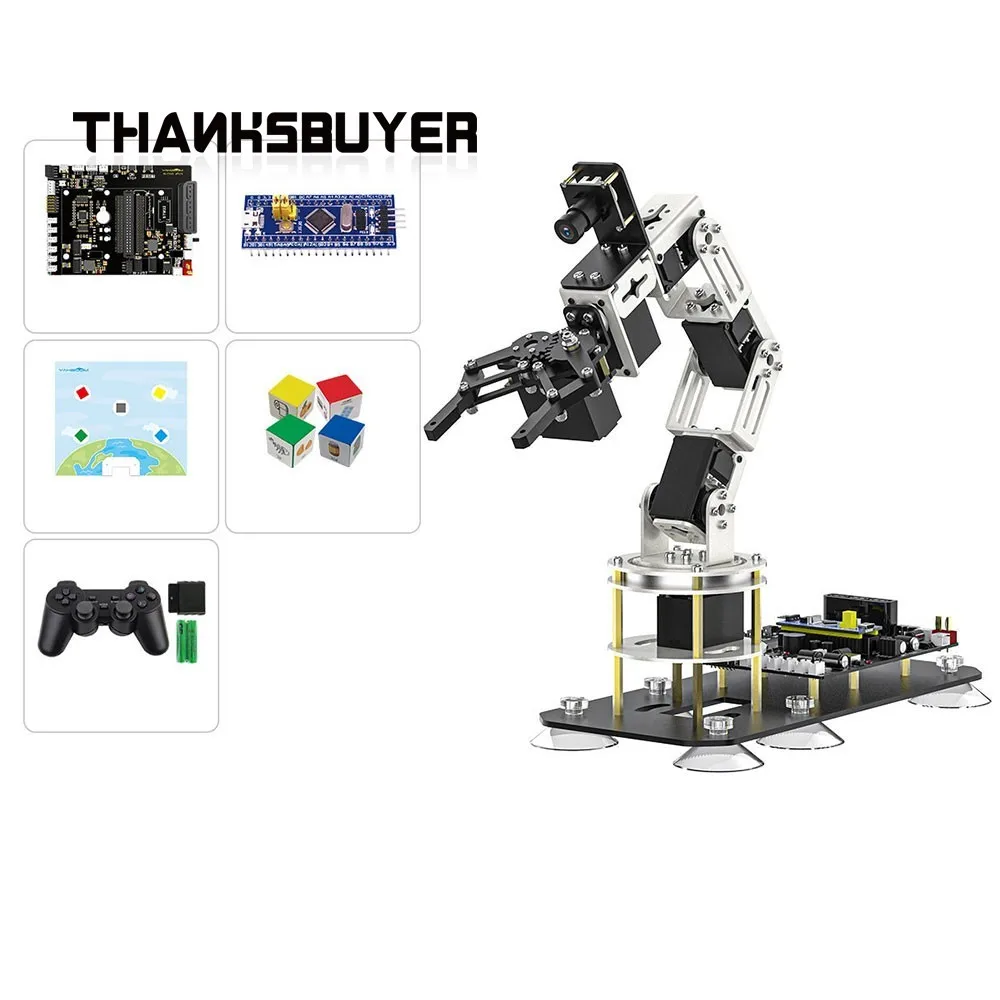 DOFBOT‑SE 6DOF Robotic Arm Kit Visual Recognition ROS2 Python STEM Educational Robot