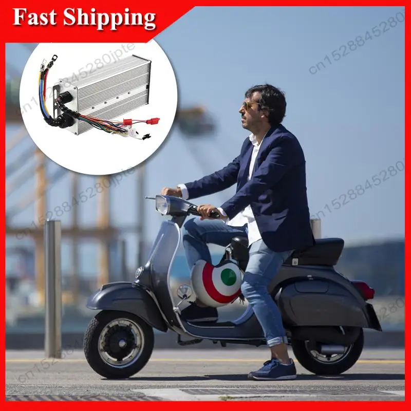 -ABUB 48V-72V 5000W Tricycle FOC Controller، سيارة تعمل بالبطارية، وحدة تحكم ذكية بدون فرش، سيارة كهربائية