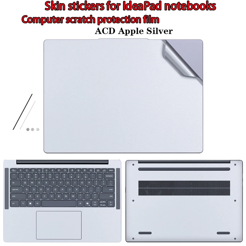 For 2025 Lenovo IdeaPad slim 3 14ARP10/14AHP10 Laptop Skin Sticker slim 3 14IRH10 Computer Case Protective Film Ideapad 14s IRU9