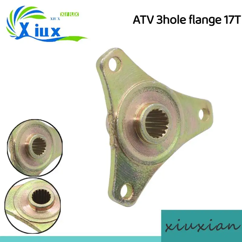 

ATV Modified Beach Car Electric Vehicle Hub Seat Rear Wheel Drum Core Fixed Seat – 17 Teeth 3 Hole Rotating Flange