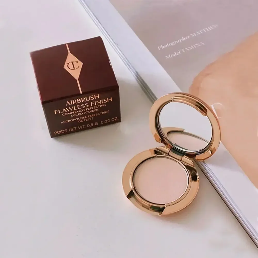 Mini Powder Setting Powder Sample Lasting Oil Control Waterproof Foundation Natural Brighten Skin Tone Mini Powder Makeup