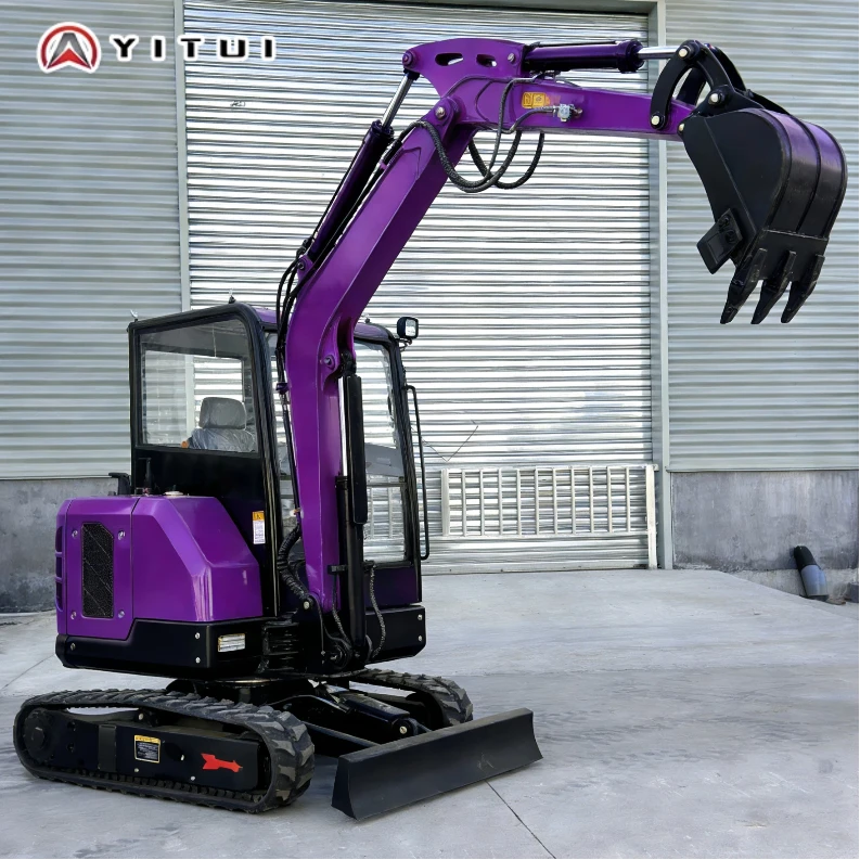 

New Easy-To-Transport Mini Excavator With Cab 0.8-2.0 Ton For Small-Scale Construction Sites Euro 5/Ce/Epa Customized