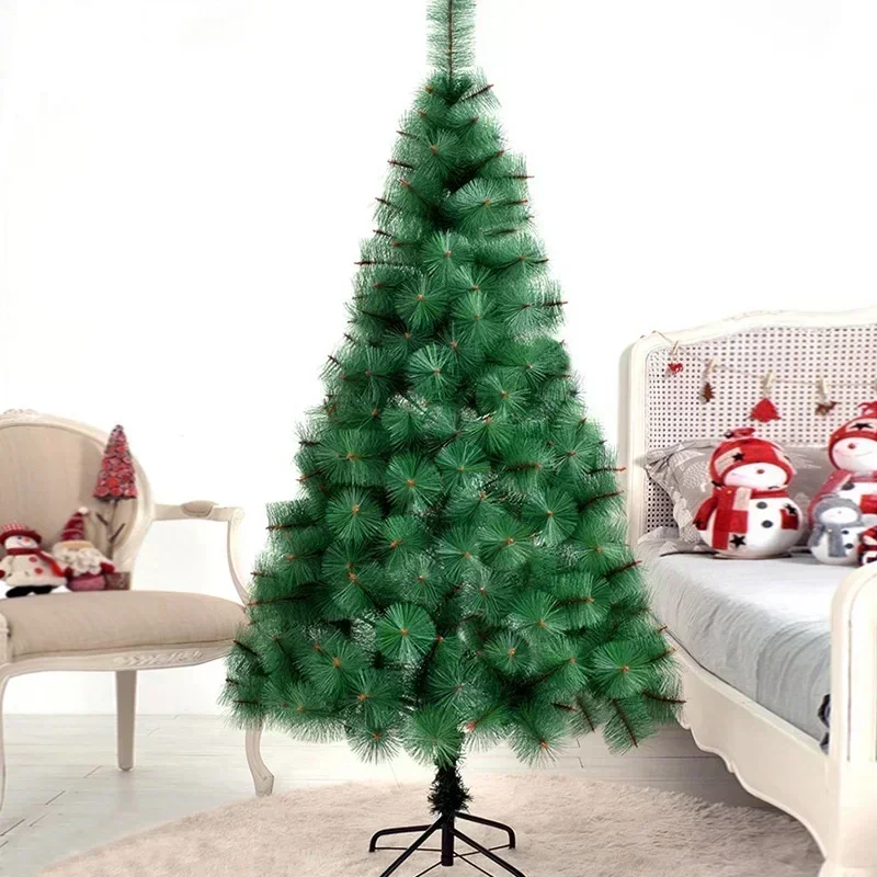 Simulation Christmas Tree PE Encrypted Christmas Tree Pine Needle Christmas Atmosphere Home Decoration Supplies 120cm-300cm