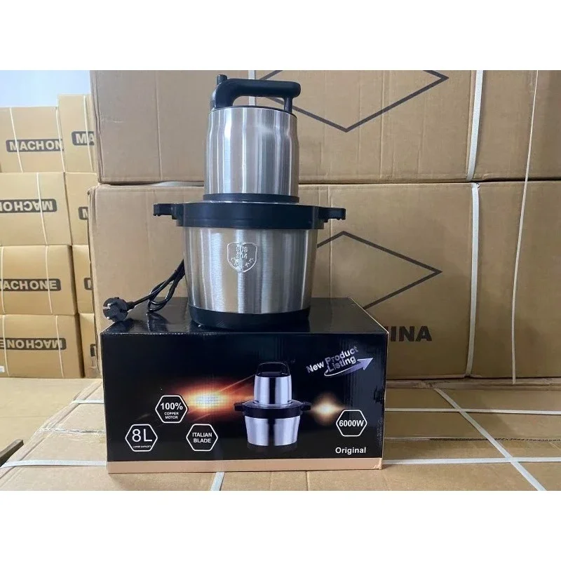 6L Stainless Steel Cassava Plantain Yam Pounding Machine Fufu Maker African Kitchen ToolGoods in stock