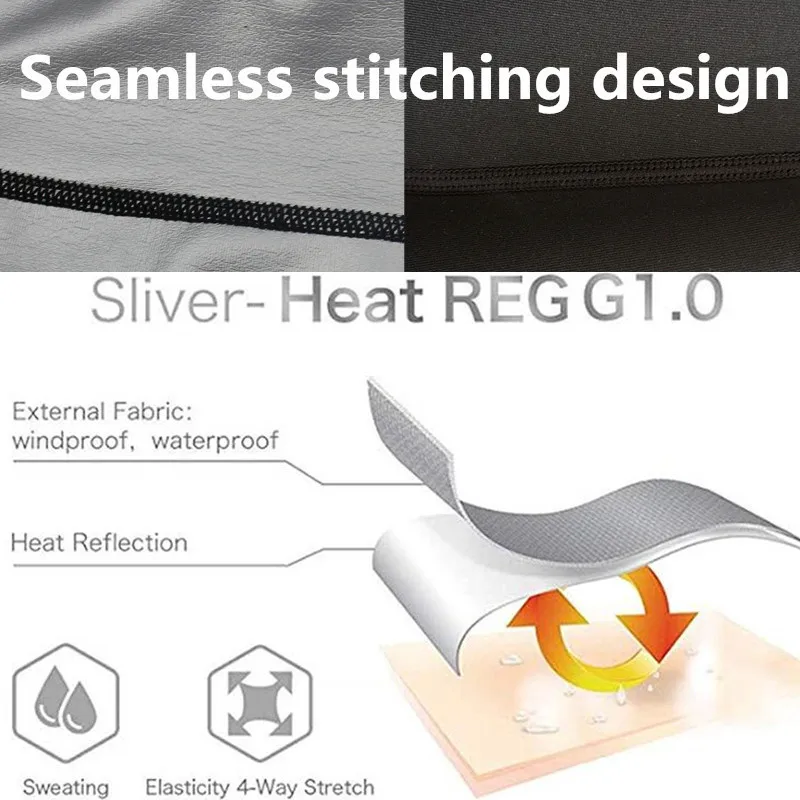 1pcs Men\'s Shapewear Coated Silver Vest Exercise slimming corset Compression Sweat Reducing Fat Sauna Tops Men Waist Trainer