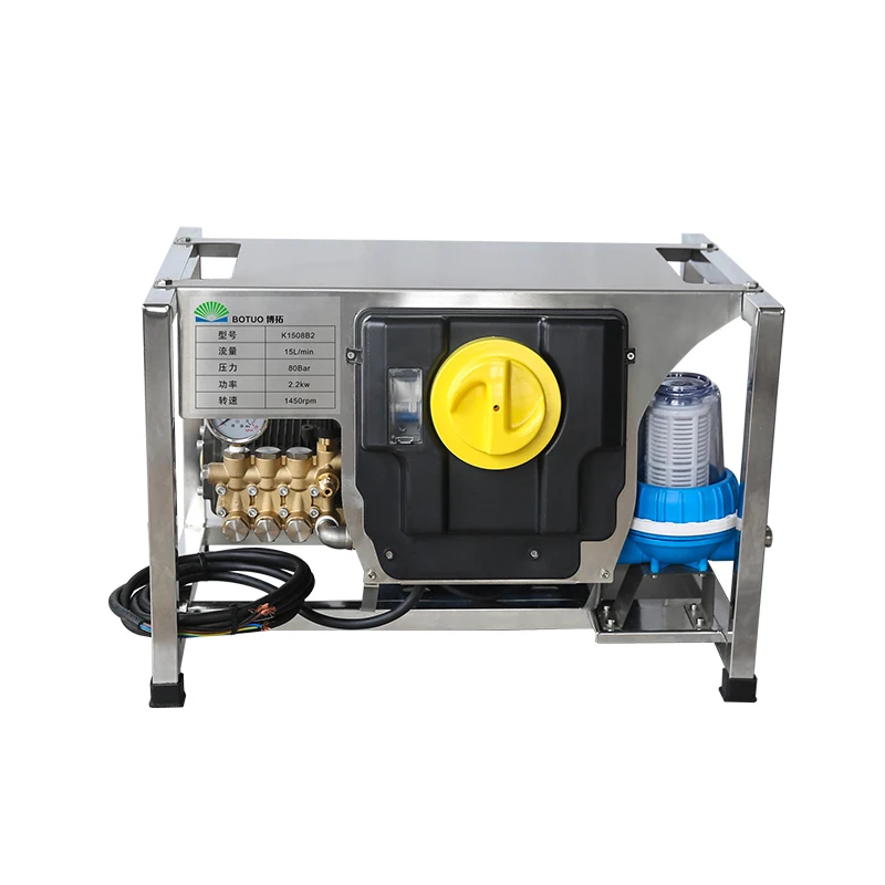 Wall-mounted 4KW 12LPM 140Bar Cleaning Machine Car Washing Pump Electric High Pressure Washer