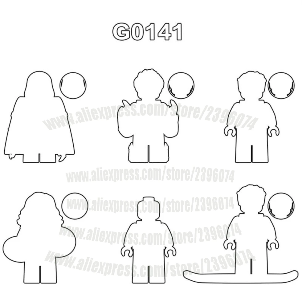 

1 шт. фигурки, строительные блоки серии G0141 GH0307 GH0308 GH0309 GH0310 GH0311 GH0312, подарочные игрушки