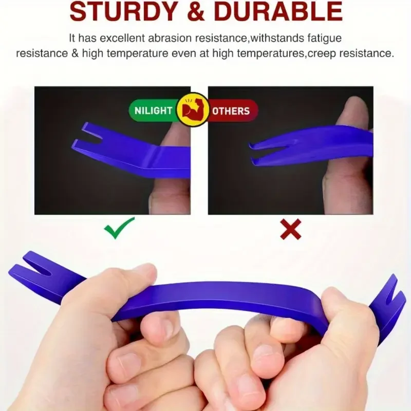 Car Interior Removal Kit Plier Pry Fasteners Remove Door Trim Clips Audio Instrument Panel Repair Fascia Dash Tool