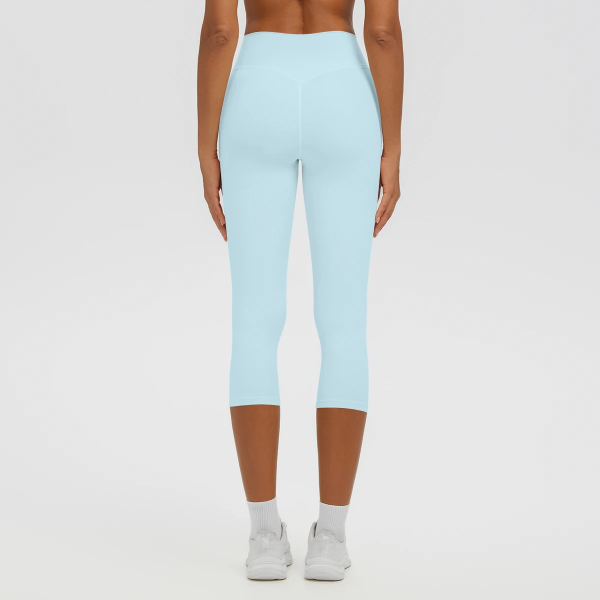 Summer Breathable Fitness Sports Yoga Capri Pants for Woman Lifting Buttocks Sports Quick Drying Yoga Pants Women Leggings