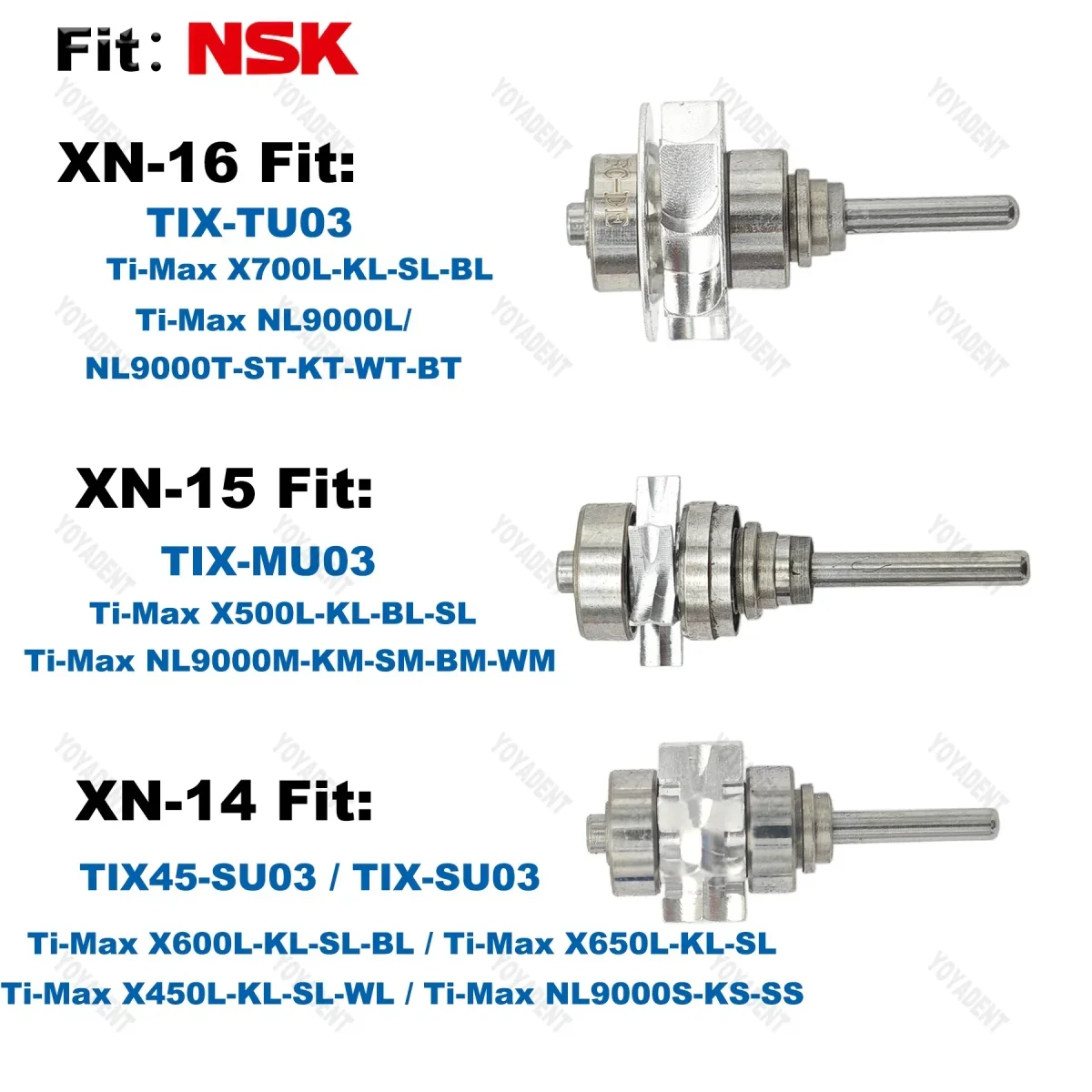 

Подходит для N + K Ti-Max X450L/X500L/X600L/X650L/X700L/NL9000L высокоскоростной наконечник лабораторный турбинный картридж аксессуары для воздушного ротора