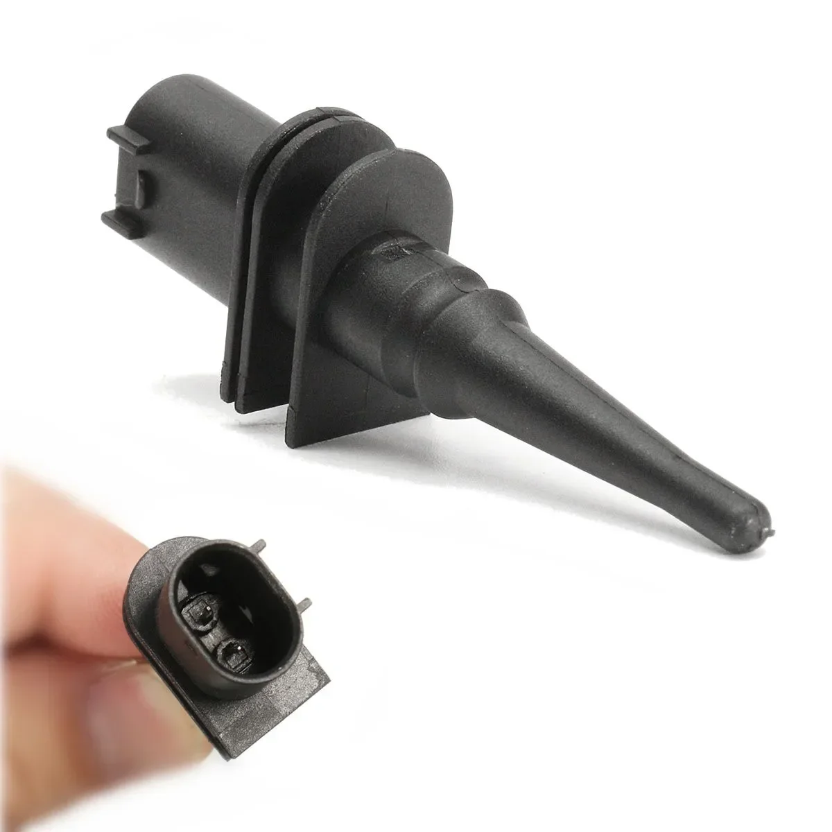 

Black Temperature Sensor Front Rear Left Right Outside Car Air For BMW 1 6 7 Series E46 E90 E91 E39 E60 E63 E38 65816905133