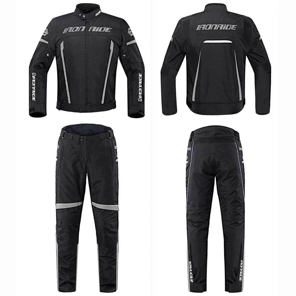 

Waterproof Motorcycle Jacket Man Racing Jacket Wearable Motorcycle Pants Moto Clothing With EVA Protection Blouson Moto M-3XL