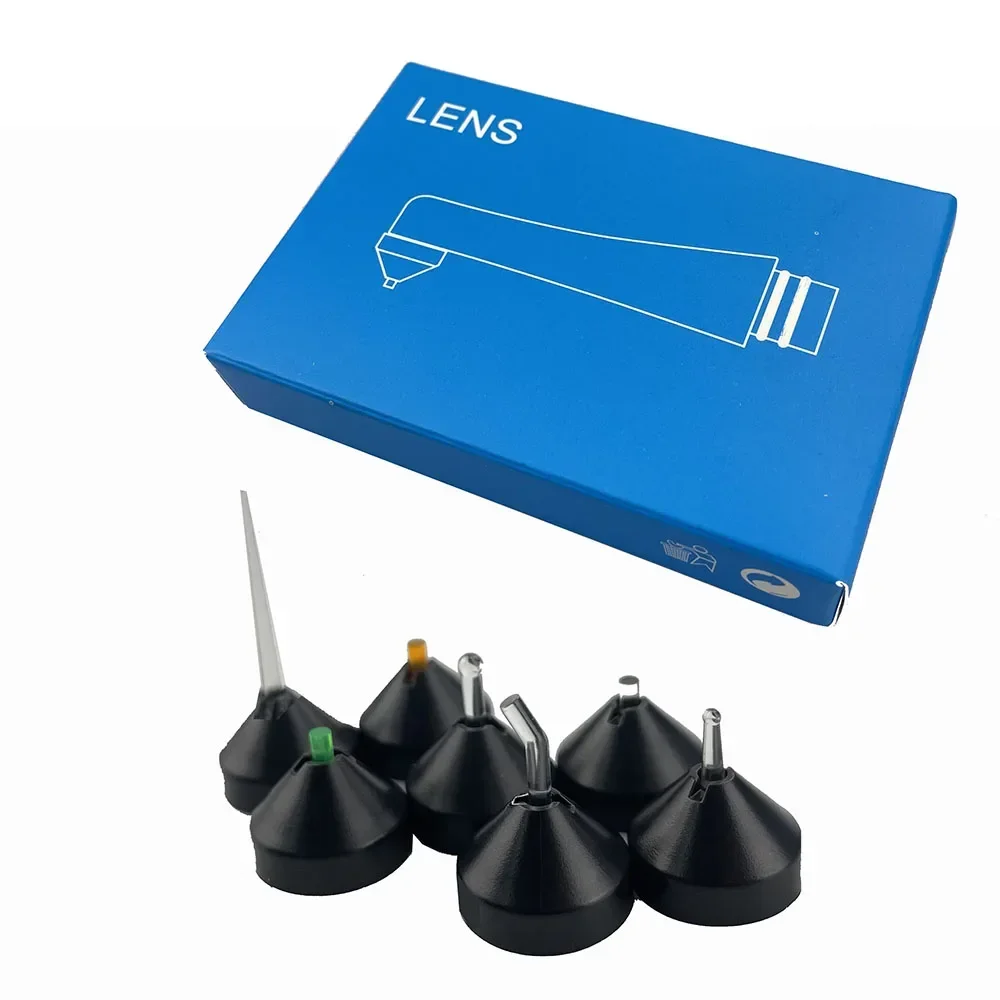 

7Pcs/set Dental Magnetic Lens Endoguide Proxicure Translume Pointcure Lens Dental Cordless Lights Curing Lights Accessories