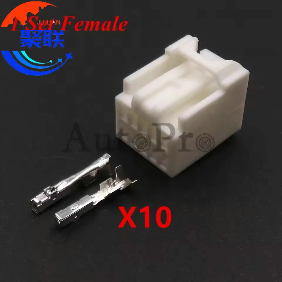 1Set 10Pin 7282-5831 7283-5831 6520-1675 6098-3015 AC Assembly Unsealed Connector Car Rear View Mirror Socket 90980-11923