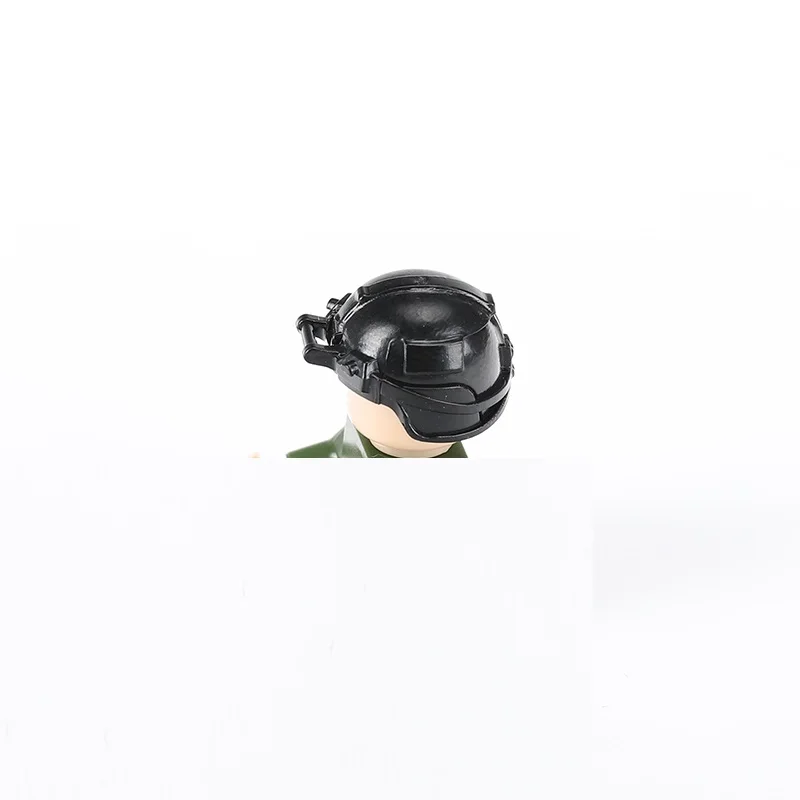 5 Stück/Set MOC SWAT-Helm Soldaten-Mini-Actionfiguren Militärwaffen Stadtzubehör Bausteine Spielzeug 14+ – Detail 5