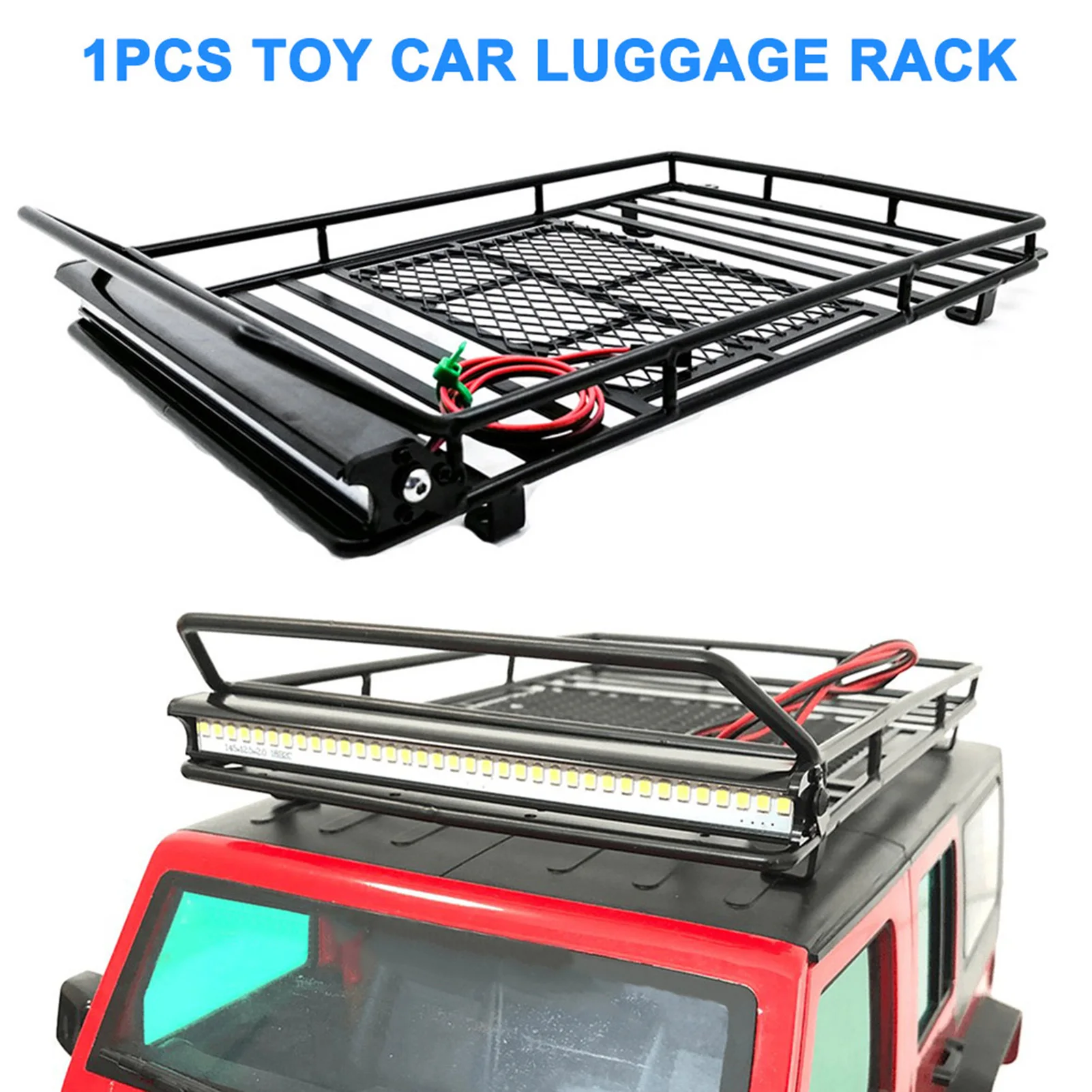 Simulated Climbing Car Luggage Rack Premium Quality Welding Climbing Car Rack for Simulation CC01 for Scx10 for RC4WD Car